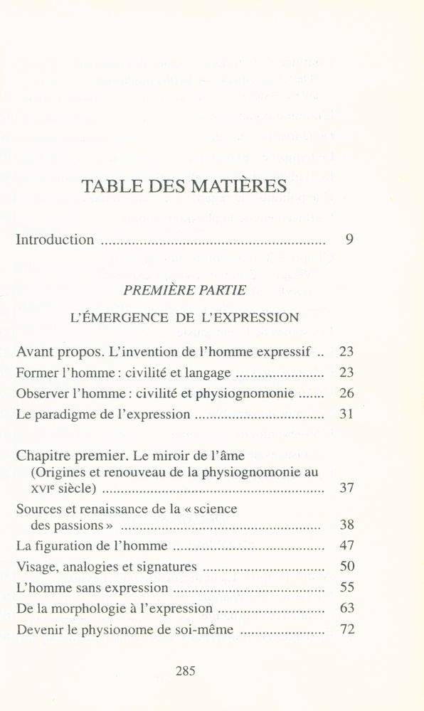 『Histoire du visage : Exprimer et taire ses émotions (XVIe - début XIXe siècle)』 2