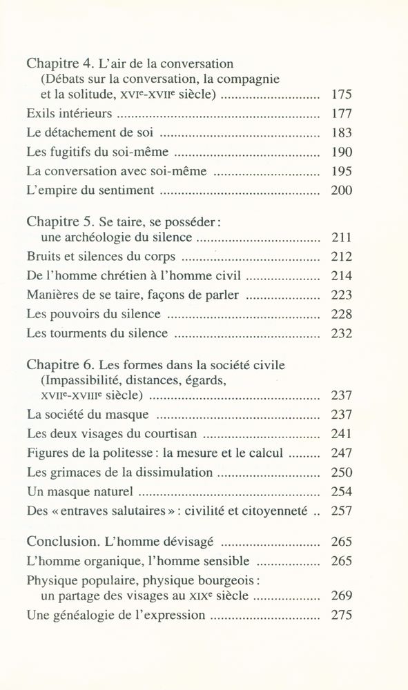 『Histoire du visage : Exprimer et taire ses émotions (XVIe - début XIXe siècle)』 4