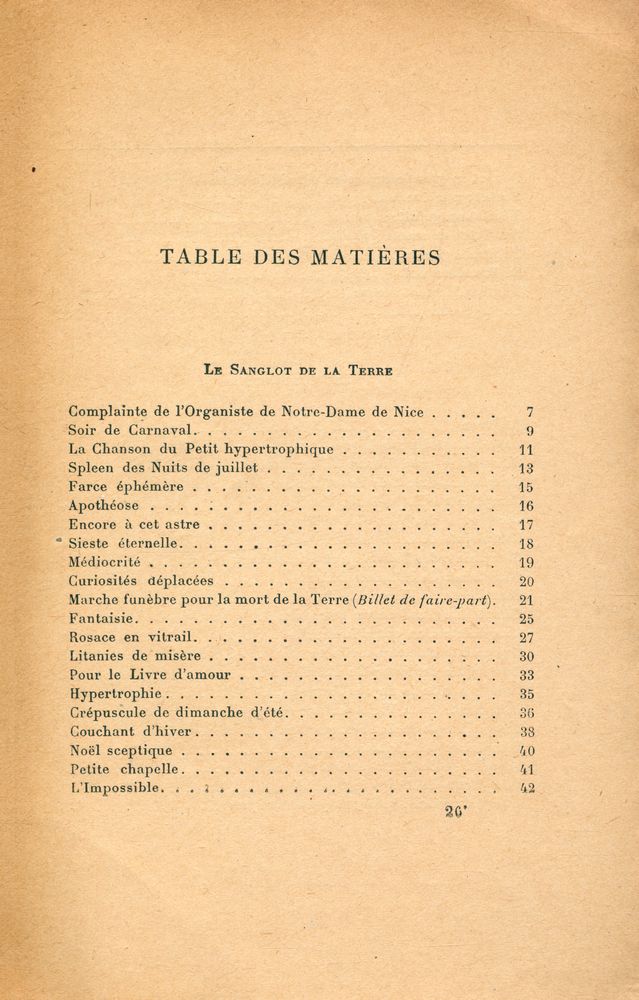 『ŒUVRES COMPLÉTES DE Jules Laforgue : Poésies』 2