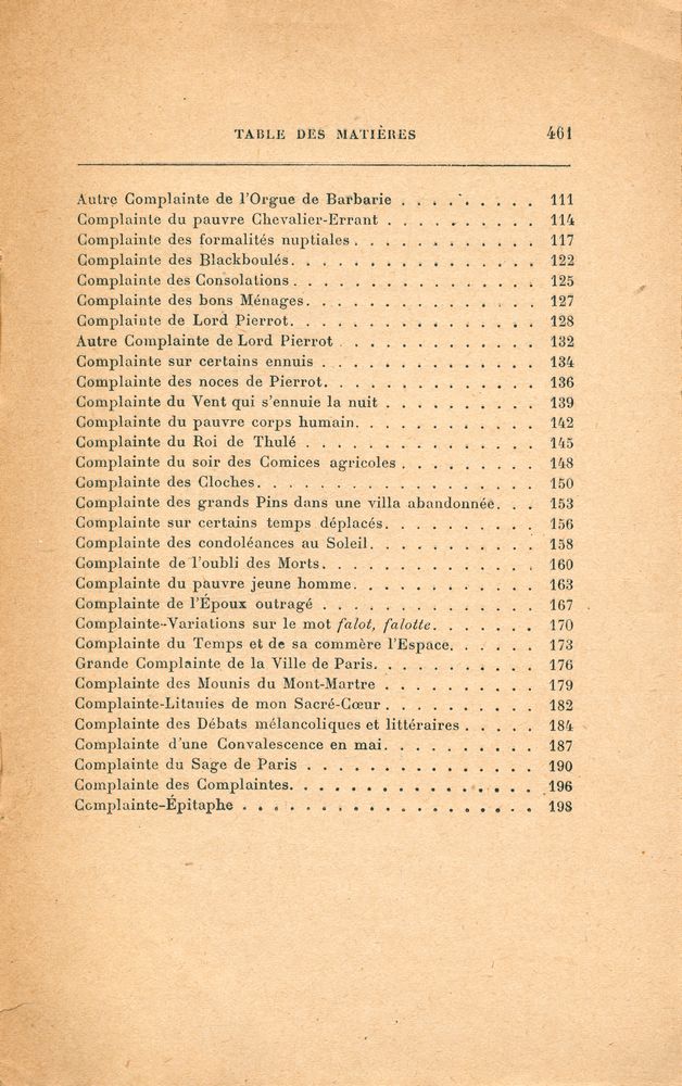 『ŒUVRES COMPLÉTES DE Jules Laforgue : Poésies』 4