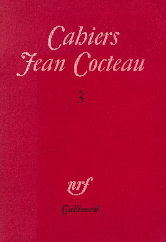 『Cahiers Jean Cocteau 3』 1