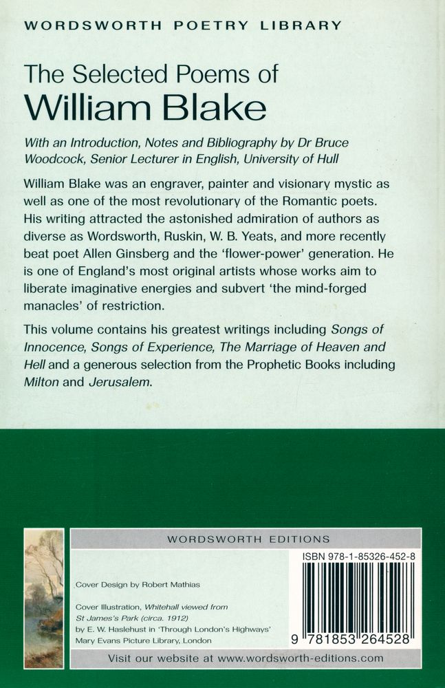 『The Selected Poems of William Blake』