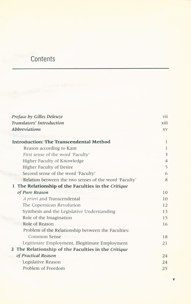 『KANT'S CRITICAL PHILOSOPHY』 2