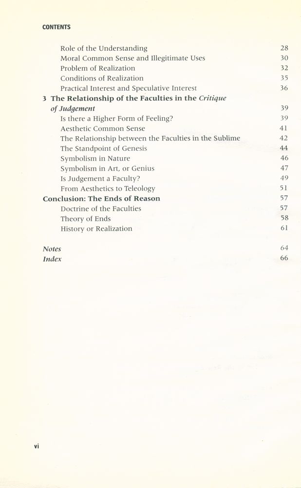 『KANT'S CRITICAL PHILOSOPHY』 3