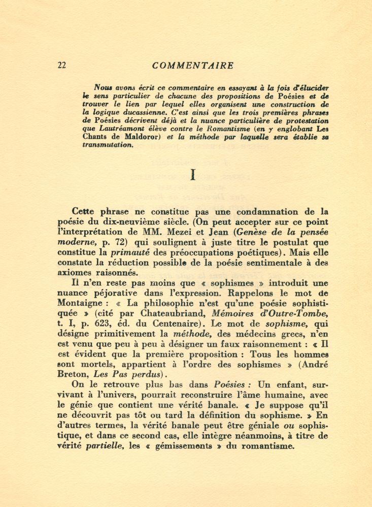 『COMTE DE LAUTRÉAMONT : POÉSIES』 2