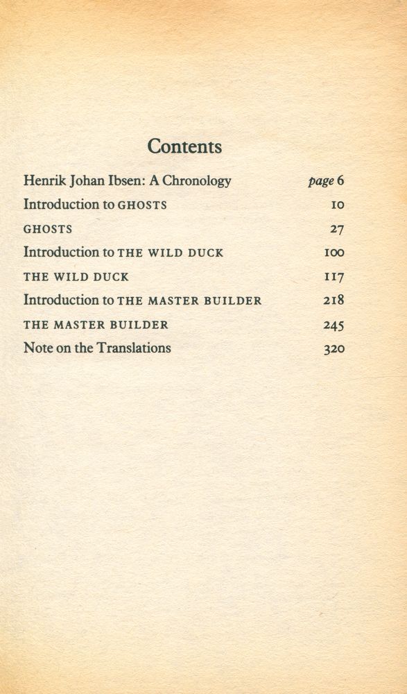 『Plays : One. Ghosts, The Wild Duck, The Master Builder』 2