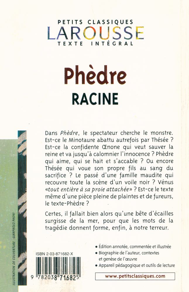 『Phèdre : tragédie』 3