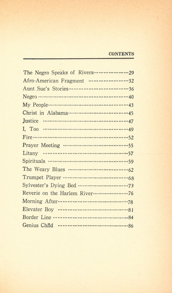 『世界詩人選 74 - 아메리칸 니그로 斷章(세계시인선 74 - 아메리칸 니그로 단장)』 5