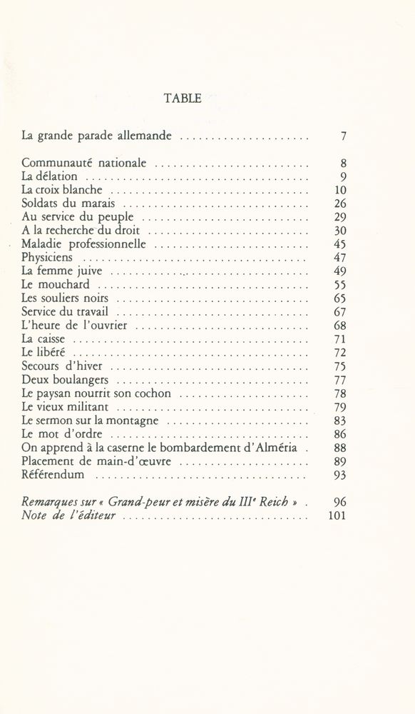 『Grand - peur et misère du IIIe Reich : 24 scènes』 2