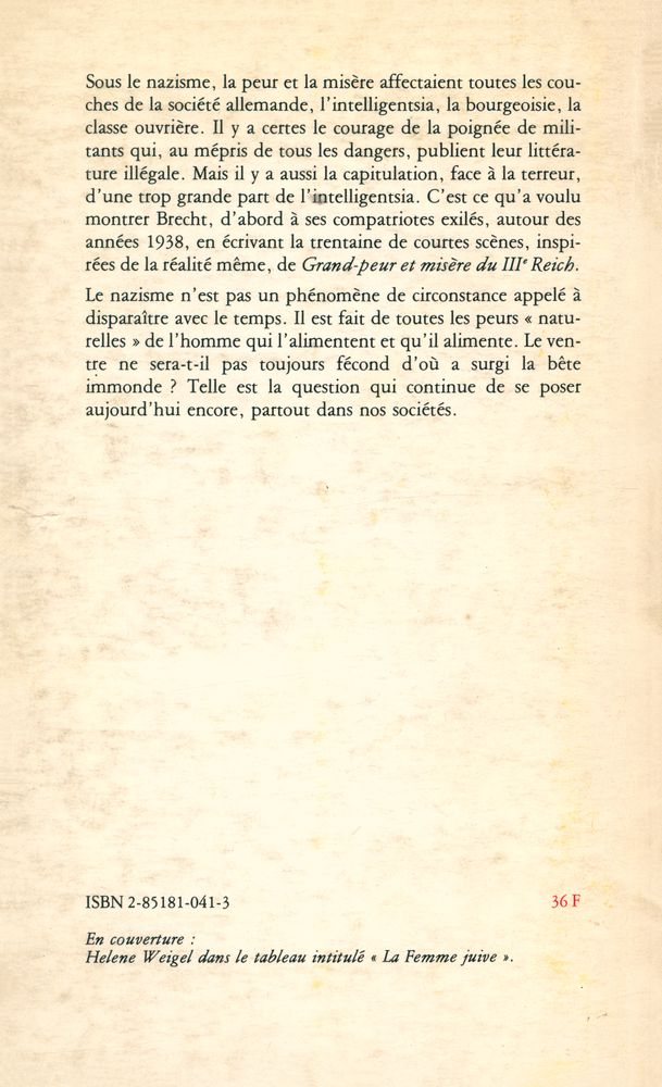 『Grand - peur et misère du IIIe Reich : 24 scènes』 3