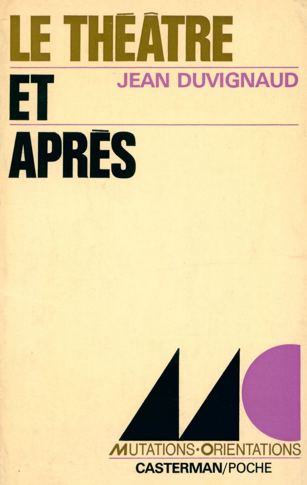 『le théâtre et après』 1