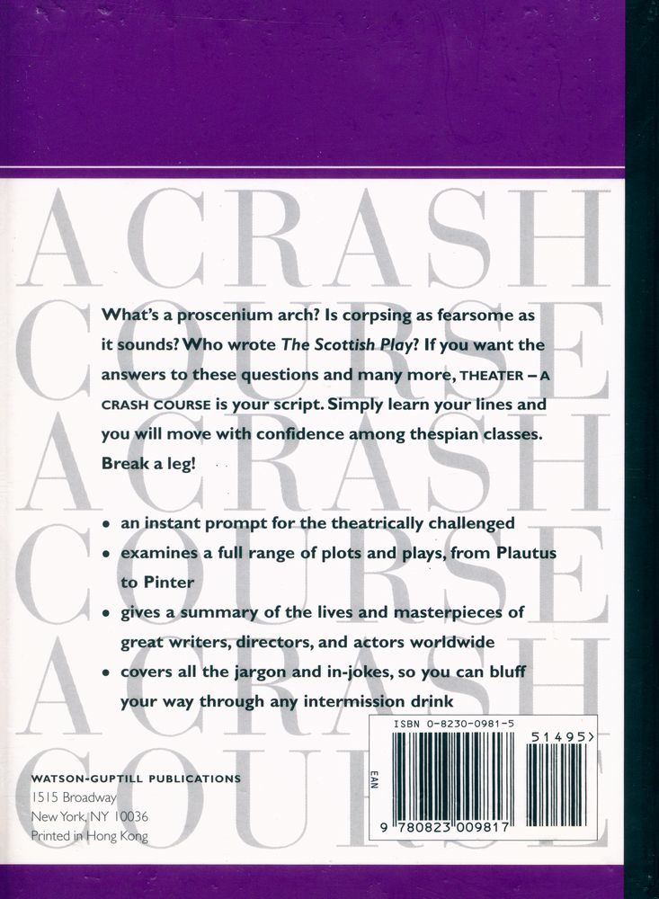 『THEATER : A CRASH COURSE』 5