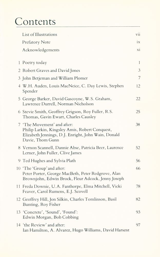 『Poetry today : a critical guide to British poetry, 1960 - 1984』 2