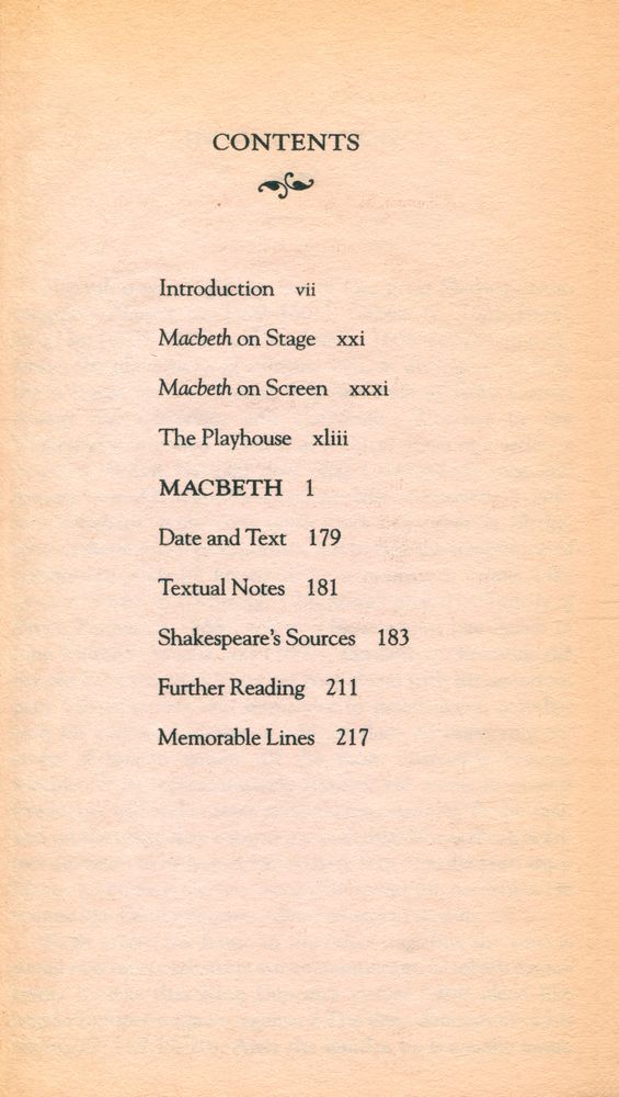 『MACBETH』 2