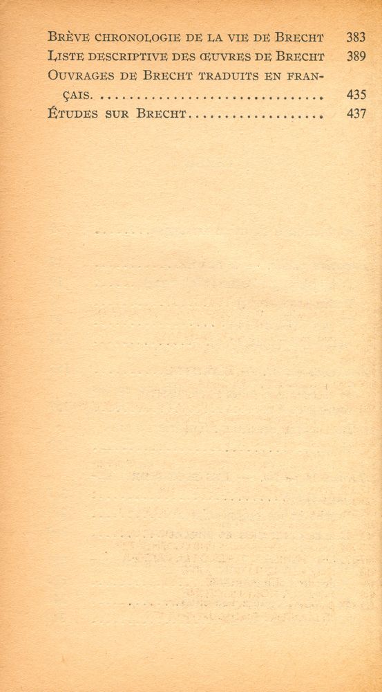 『BERTOLT BRECHT』 3