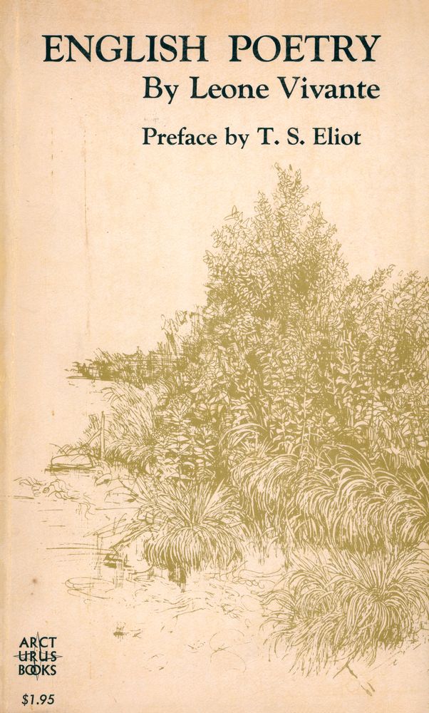 『English Poetry : AND ITS CONTRIBUTION TO THE KNOWLEDGE OF A CREATIVE PRINCIPLE』 1