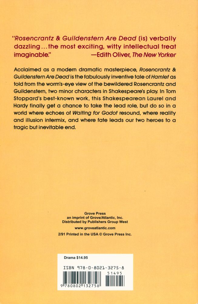 『Rosencrantz & Guildenstern Are Dead』 3