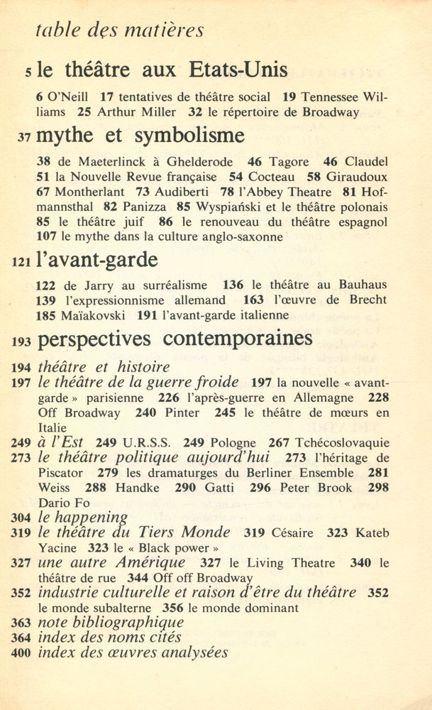 『histoire du théâtre 5. Symbolisme, avant - garde, théâtre et histoire』 2