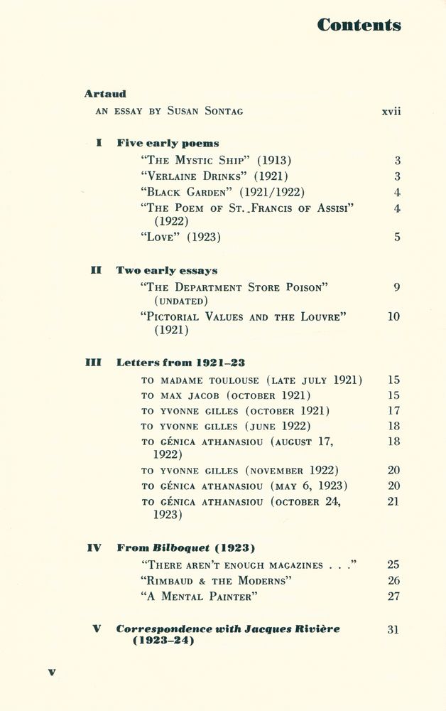 『Antonin Artaud, selected writing』 2
