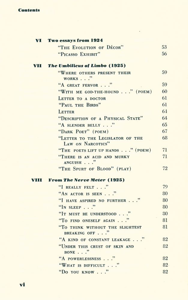『Antonin Artaud, selected writing』 3