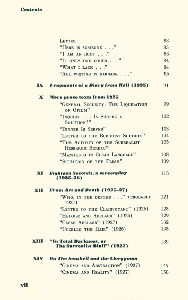 『Antonin Artaud, selected writing』 4