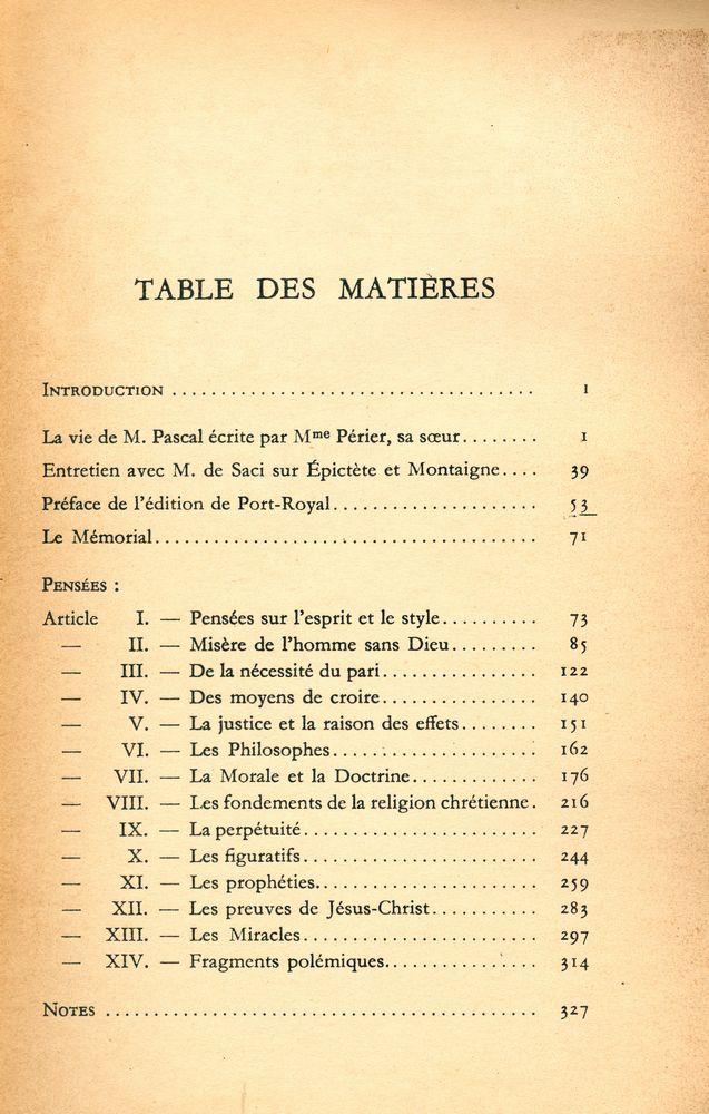 『Pensées』 2