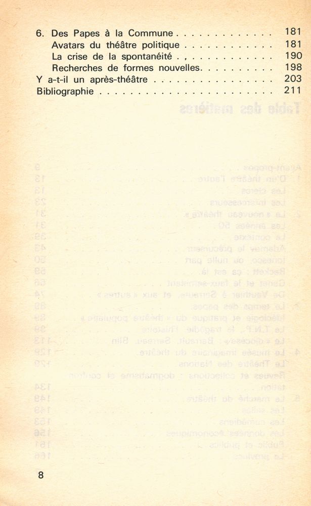 『Le théâtre contemporain : culture et contre - culture』 3