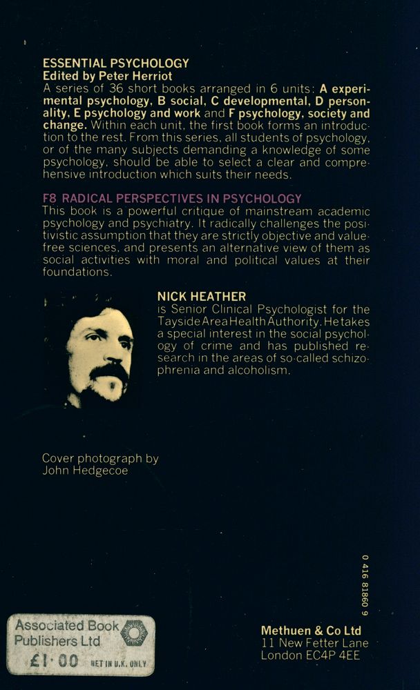 『ESSENTIAL PSYCHOLOGY: RADICAL PERSPECTIVES IN PSYCHOLOGY』 3