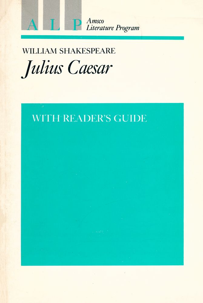 『JULIUS CAESAR WITH READER'S GUIDE』 1