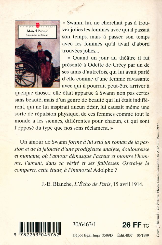 『Un amour de Swann』 3