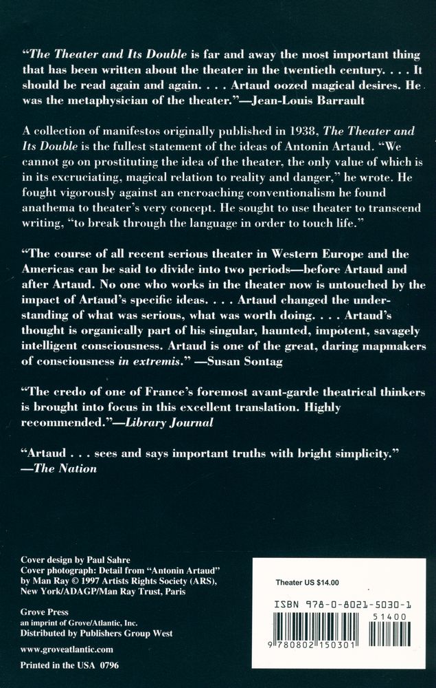 『The Theater and Its Double』 3