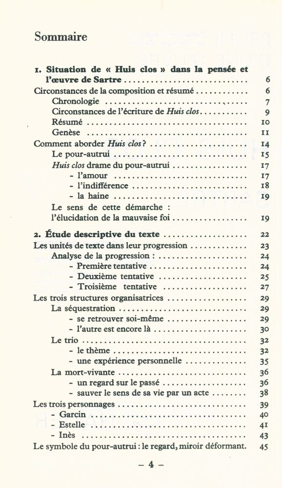 『HUIS CLOS, SARTRE』 2