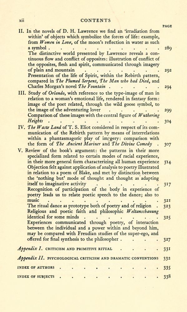 『archetypal patterns in poetry : Psychological Studies of Imagination』 7