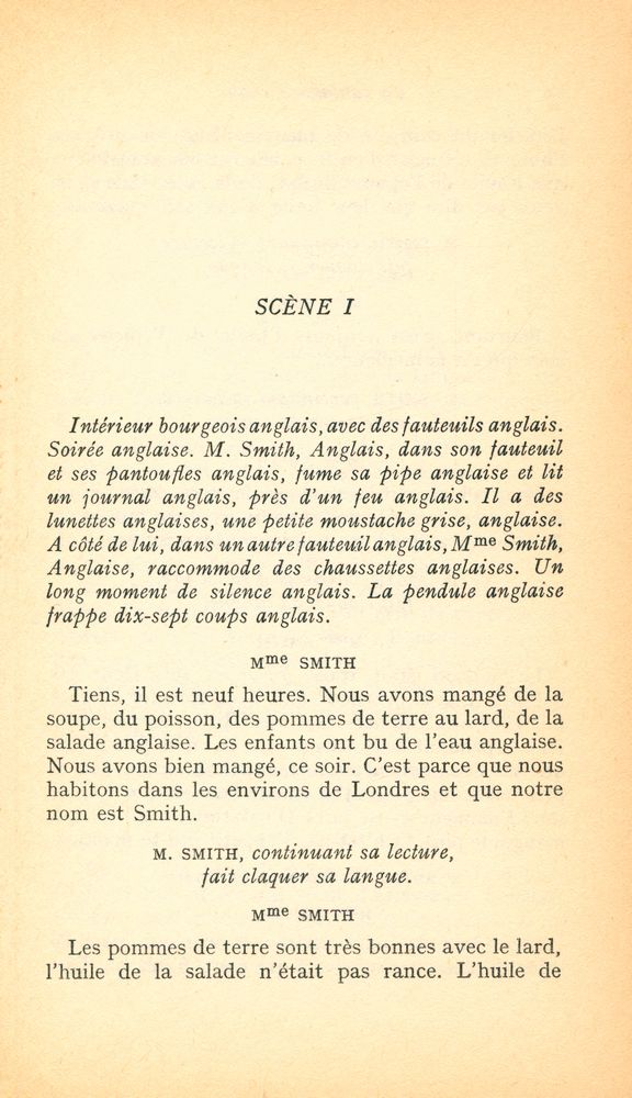 『La cantatrice chauve : ANTI - PIÈCE suivi de La Leçon : DRAME COMIQUE』 2