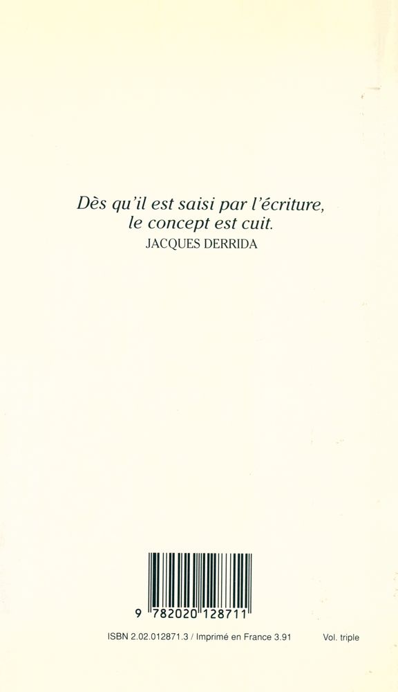 『JACQUES DERRIDA』 4