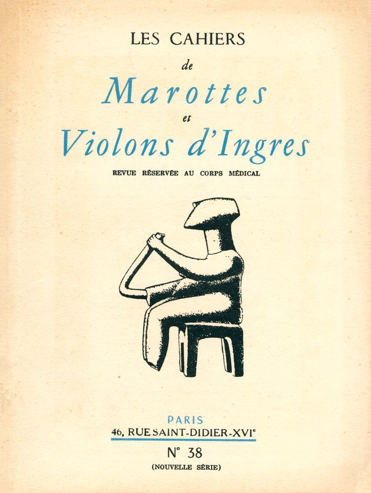 『LES CAHIERS de Marottes et Violons d'Ingres』 No 38 1