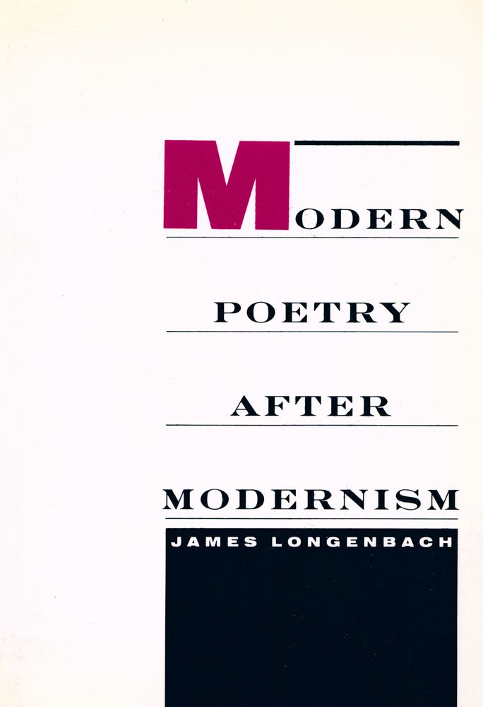 『MODERN POETRY AFTER MODERNISM』 1