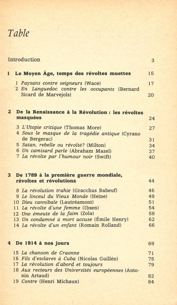 『rebelles et révoltés』 2
