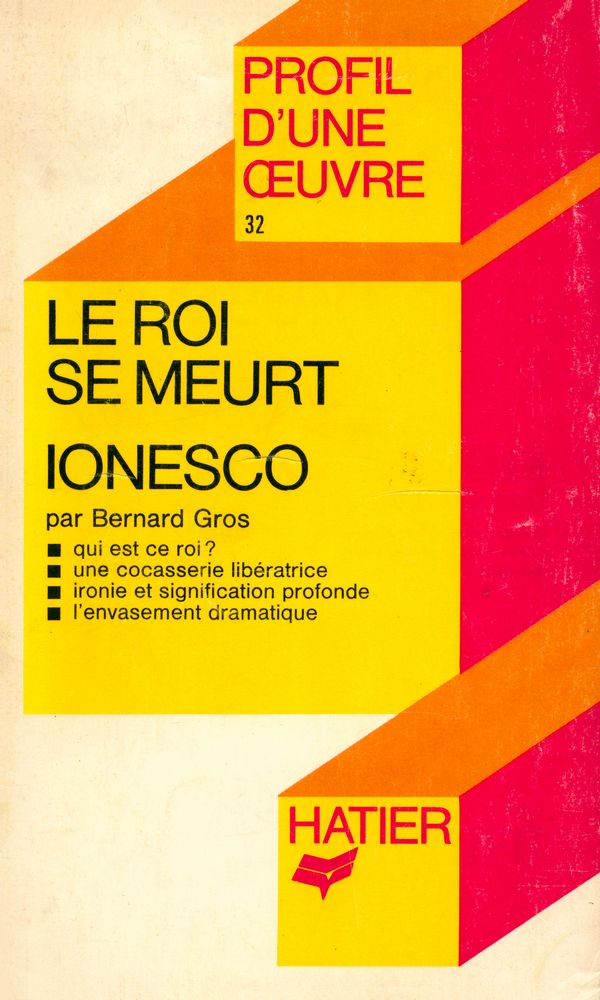 『LE ROI SE MEURT - IONESCO』 1