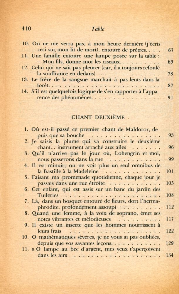 『Les Chants de Maldoror』 3