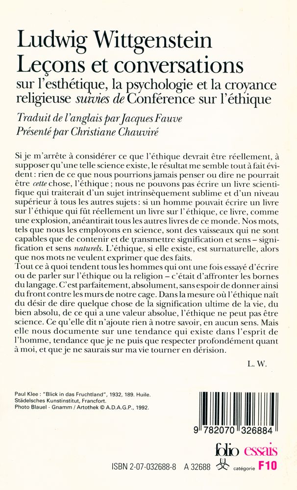 『Leçons et conversations』 3
