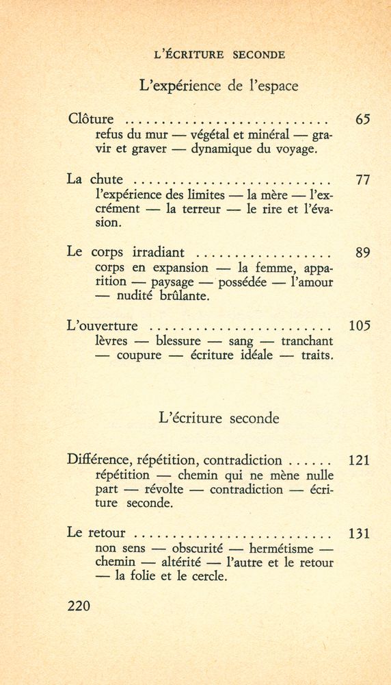 『L'écriture seconde: La pratique poétique de Jacques Dupin』 3
