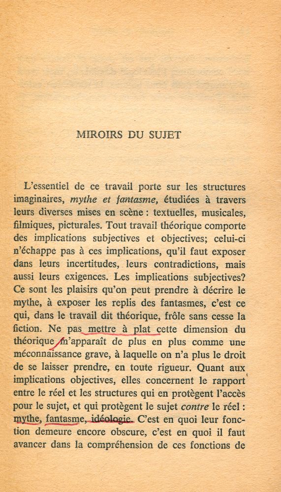 『Miroirs du sujet』 2