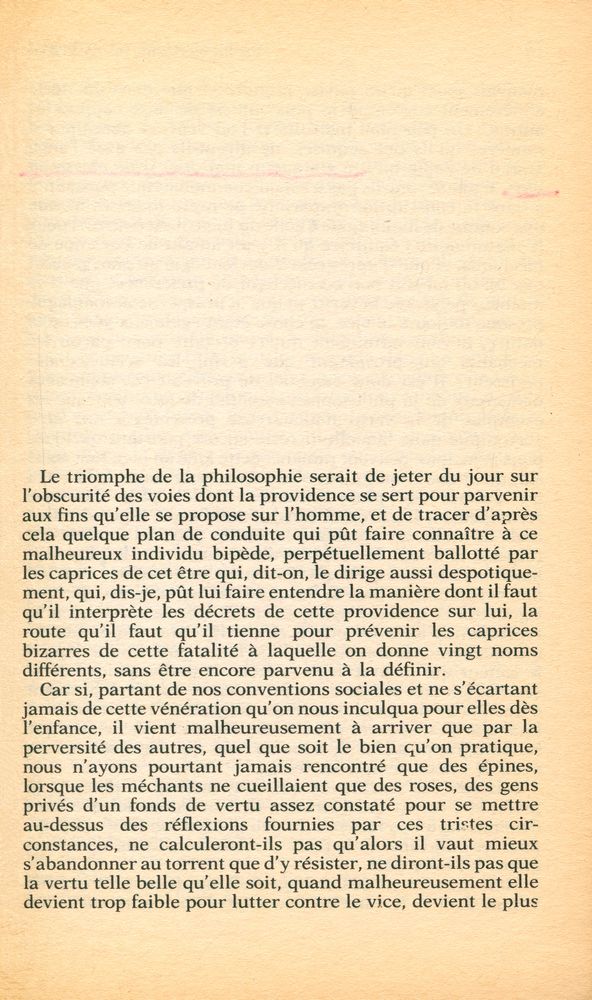 『Les infortunes de la vertu』 2