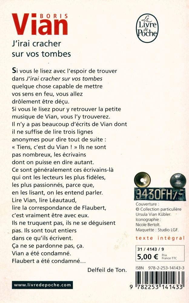 『J'irai cracher sur vos tombes』 3