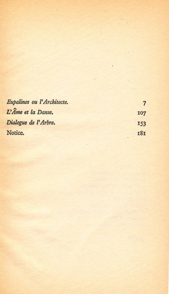 『Eupalinos, L'Ame et la danse, Dialogue de l'arbre』 2