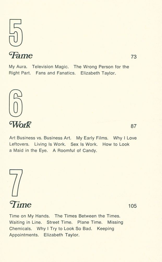『The philosophy of Andy Warhol』 4