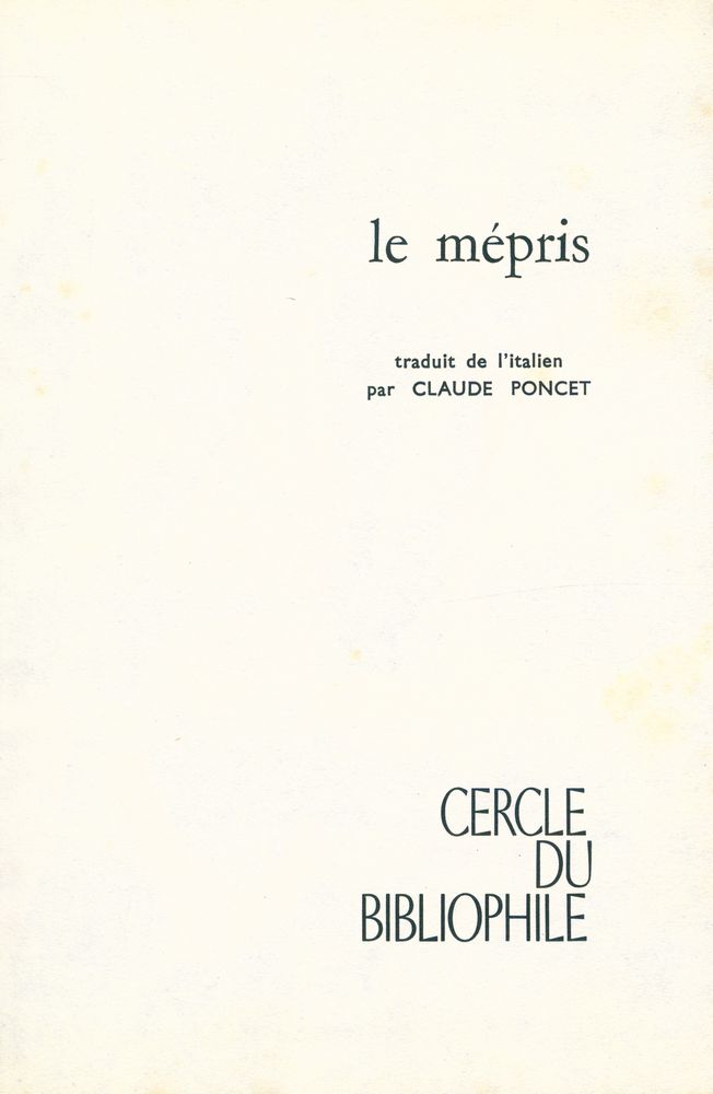 『LE MÉPRIS』 2