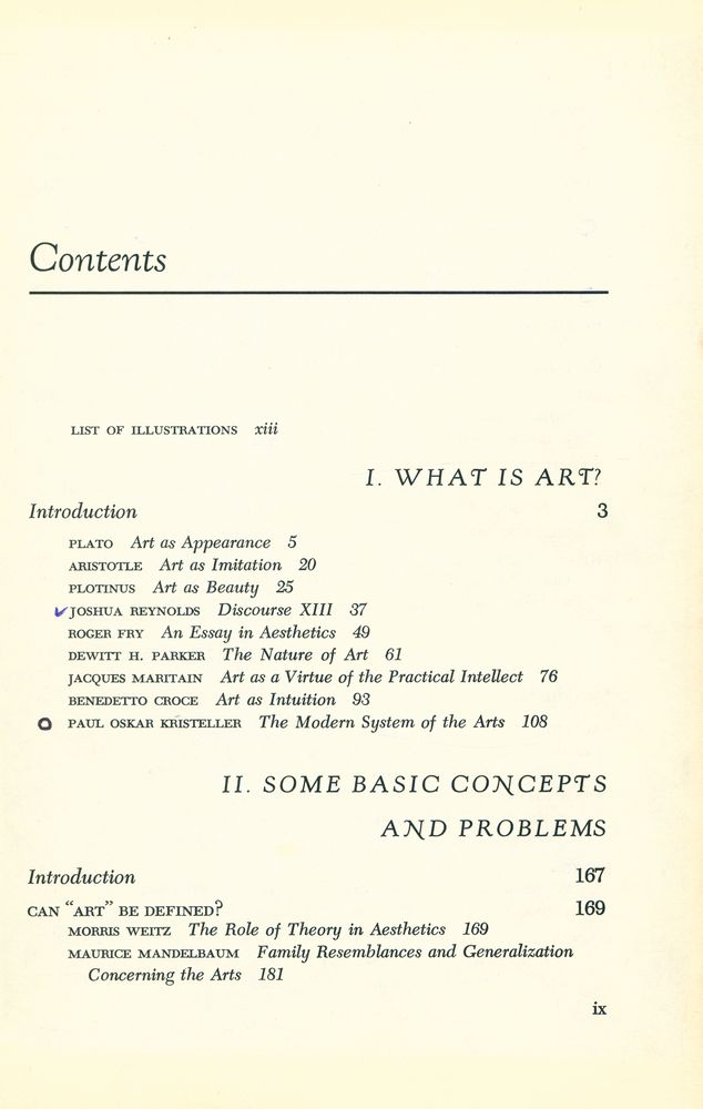 『Problems in AESTHETICS』 2