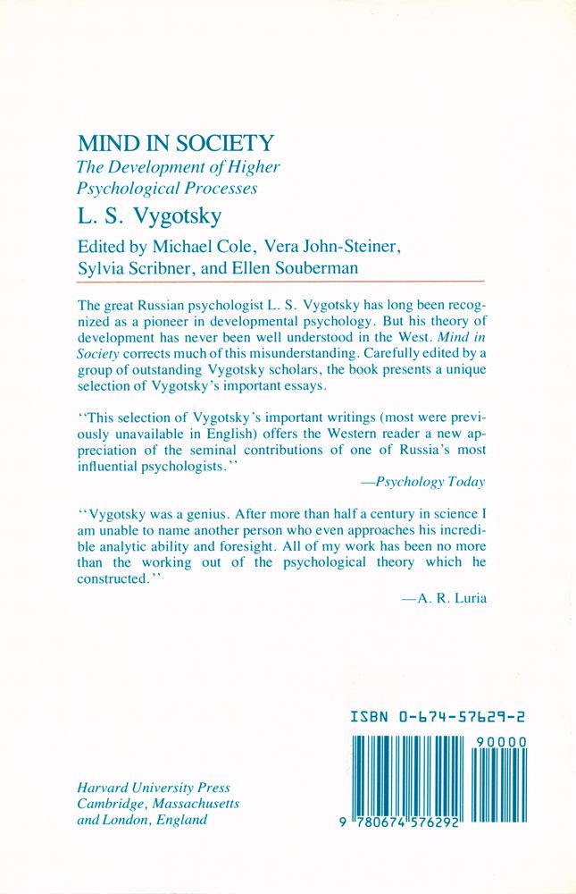 『Mind in society』 3